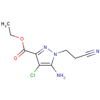 CAS: 1427012-04-1 | OR480029 | Ethyl 5-amino-4-chloro-1-(2-cyanoethyl)pyrazole-3-carboxylate