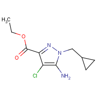 CAS: 1427013-88-4 | OR480033 | Ethyl 5-amino-4-chloro-1-(cyclopropylmethyl)pyrazole-3-carboxylate