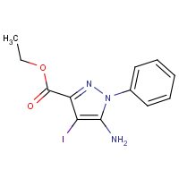 CAS: 1427011-93-5 | OR480042 | Ethyl 5-amino-4-iodo-1-phenyl-pyrazole-3-carboxylate