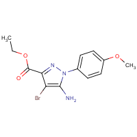 CAS:1427011-68-4 | OR480047 | Ethyl 5-amino-4-bromo-1-(4-methoxyphenyl)pyrazole-3-carboxylate