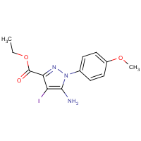 CAS: 1427013-20-4 | OR480048 | Ethyl 5-amino-4-iodo-1-(4-methoxyphenyl)pyrazole-3-carboxylate