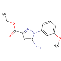 CAS:1427013-93-1 | OR480049 | Ethyl 5-amino-1-(3-methoxyphenyl)pyrazole-3-carboxylate