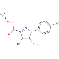 CAS: 1427022-00-1 | OR480054 | Ethyl 5-amino-4-bromo-1-(4-chlorophenyl)pyrazole-3-carboxylate