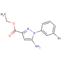 CAS: 1427020-42-5 | OR480056 | Ethyl 5-amino-1-(3-bromophenyl)pyrazole-3-carboxylate