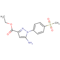 CAS:1427022-67-0 | OR480059 | Ethyl 5-amino-1-(4-methylsulfonylphenyl)pyrazole-3-carboxylate