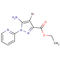 CAS: 1427021-73-5 | OR480064 | Ethyl 5-amino-4-bromo-1-(2-pyridyl)pyrazole-3-carboxylate