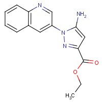 CAS: 1427022-90-9 | OR480077 | Ethyl 5-amino-1-(3-quinolyl)pyrazole-3-carboxylate