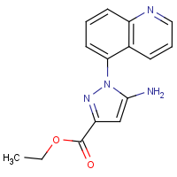 CAS: 1427014-11-6 | OR480079 | Ethyl 5-amino-1-(5-quinolyl)pyrazole-3-carboxylate