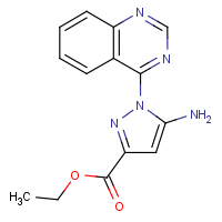 CAS: 1427021-39-3 | OR480080 | Ethyl 5-amino-1-quinazolin-4-yl-pyrazole-3-carboxylate