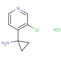 CAS: 2149601-46-5 | OR480083 | 1-(3-Chloro-4-pyridyl)cyclopropanamine hydrochloride