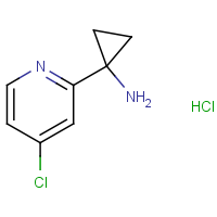 CAS: 1384265-59-1 | OR480086 | 1-(4-Chloro-2-pyridyl)cyclopropanamine hydrochloride