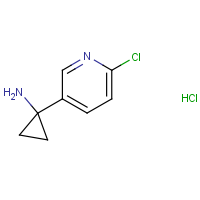 CAS: 2007917-15-7 | OR480091 | 1-(6-Chloro-3-pyridyl)cyclopropanamine hydrochloride