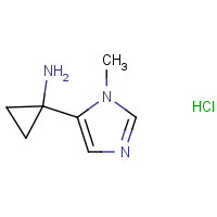 CAS: 2149589-57-9 | OR480097 | 1-(3-Methylimidazol-4-yl)cyclopropanamine hydrochloride