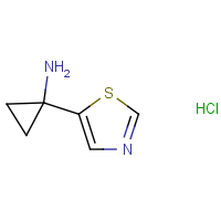 CAS:  | OR480101 | 1-Thiazol-5-ylcyclopropanamine hydrochloride
