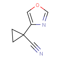 CAS: 2104221-61-4 | OR480107 | 1-Oxazol-4-ylcyclopropanecarbonitrile