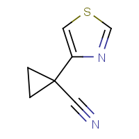 CAS: 2109909-18-2 | OR480108 | 1-Thiazol-4-ylcyclopropanecarbonitrile