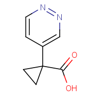 CAS: 2090420-67-8 | OR480110 | 1-Pyridazin-4-ylcyclopropanecarboxylic acid