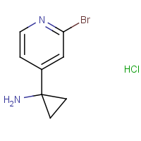 CAS: 2149602-23-1 | OR480115 | 1-(2-Bromopyridin-4-yl)cyclopropan-1-amine hydrochloride