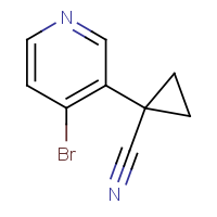 CAS: 1780805-39-1 | OR480118 | 1-(4-Bromopyridin-3-yl)cyclopropane-1-carbonitrile