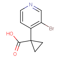 CAS: 1780834-34-5 | OR480123 | 1-(3-Bromopyridin-4-yl)cyclopropane-1-carboxylic acid