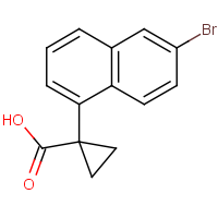 CAS: 1785004-29-6 | OR480143 | 1-(6-Bromonaphthalen-1-yl)cyclopropane-1-carboxylic acid