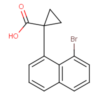 CAS: 1780678-41-2 | OR480145 | 1-(8-Bromonaphthalen-1-yl)cyclopropane-1-carboxylic acid