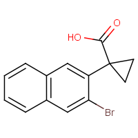 CAS:  | OR480147 | 1-(3-Bromonaphthalen-2-yl)cyclopropane-1-carboxylic acid
