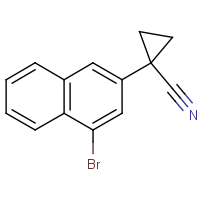CAS:  | OR480155 | 1-(4-Bromonaphthalen-2-yl)cyclopropane-1-carbonitrile