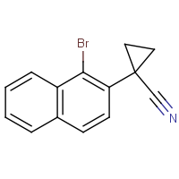 CAS:  | OR480157 | 1-(1-Bromonaphthalen-2-yl)cyclopropane-1-carbonitrile