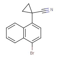 CAS:  | OR480160 | 1-(4-Bromonaphthalen-1-yl)cyclopropane-1-carbonitrile
