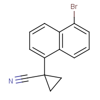 CAS: 2113847-76-8 | OR480161 | 1-(5-Bromonaphthalen-1-yl)cyclopropane-1-carbonitrile