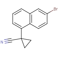 CAS: 2114079-91-1 | OR480162 | 1-(6-Bromonaphthalen-1-yl)cyclopropane-1-carbonitrile