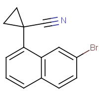 CAS: 1800258-89-2 | OR480163 | 1-(7-Bromonaphthalen-1-yl)cyclopropane-1-carbonitrile