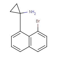 CAS: 1780001-29-7 | OR480165 | 1-(8-Bromonaphthalen-1-yl)cyclopropan-1-amine
