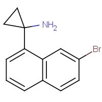CAS: 1785577-54-9 | OR480166 | 1-(7-Bromonaphthalen-1-yl)cyclopropan-1-amine