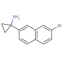 CAS: 1782314-96-8 | OR480177 | 1-(7-Bromonaphthalen-2-yl)cyclopropan-1-amine