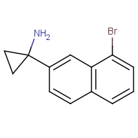CAS: 1781089-71-1 | OR480178 | 1-(8-bromonaphthalen-2-yl)cyclopropan-1-amine