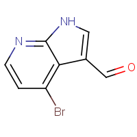 CAS: 1000340-35-1 | OR480259 | 4-Bromo-1H-pyrrolo[2,3-b]pyridine-3-carbaldehyde