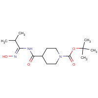 CAS:913264-41-2 | OR480271 | 4-(1-Hydroxyimino-2-methylpropylcarbamoyl)-piperidine-1-carboxylic acid tert-butyl ester