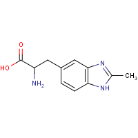 CAS:  | OR480376 | 2-Amino-3-(2-methyl-1H-1,3-benzodiazol-5-yl)propanoic acid
