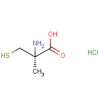 CAS:151062-55-4 | OR480430 | (2S)-2-Amino-2-methyl-3-sulfanyl-propanoic acid hydrochloride