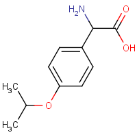 CAS:318270-09-6 | OR480455 | 2-Amino-2-(4-isopropoxyphenyl)acetic acid