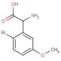 CAS: 1031705-87-9 | OR480469 | 2-Amino-2-(2-bromo-5-methoxy-phenyl)acetic acid