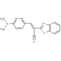 CAS:112632-96-9 | OR480562 | (E)-2-(1,3-Benzothiazol-2-yl)-3-[4-(dimethylamino)phenyl]prop-2-enenitrile