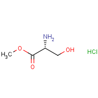 CAS:5874-57-7 | OR480598 | Methyl (2R)-2-amino-3-hydroxy-propanoate hydrochloride