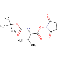 CAS: 3392-12-9 | OR480668 | (2,5-Dioxopyrrolidin-1-yl) (2S)-2-(tert-butoxycarbonylamino)-3-methyl-butanoate
