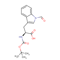 CAS: 47355-10-2 | OR480669 | (2S)-2-(tert-Butoxycarbonylamino)-3-(1-formylindol-3-yl)propanoic acid