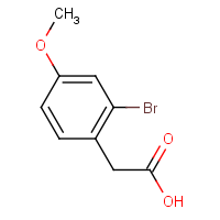 CAS: 66916-99-2 | OR480685 | 2-(2-Bromo-4-methoxyphenyl)acetic acid