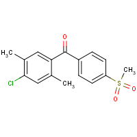 CAS:1280729-47-6 | OR480697 | (4-Chloro-2,5-dimethyl-phenyl)-(4-methylsulfonylphenyl)methanone