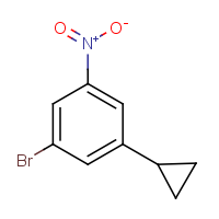 CAS: 1211541-80-8 | OR48083 | 1-Bromo-3-cyclopropyl-5-nitrobenzene